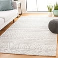 thumbnail image 2 of SAFAVIEH Audrey Blaire Geometric Area Rug, Grey/Ivory, 4' x 6', 2 of 7