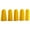 Yellow 5Pcs, variant on 3/5pcs Silicone Finger Protector Sleeve Cover Anti-cut Heat Resistant Kitchen