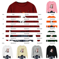 thumbnail image 2 of Women's Trendy Halloween Sweatshirt Cute Ghost Graphic Pullover Tops Funny Novelty Pumpkin Print Crewneck Sweatshirts Pumpkin SweatShirt for Women Fall Halloween Unisex Sweater, 2 of 3