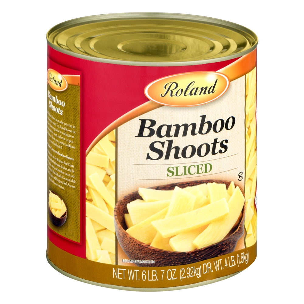 Roland Sliced Bamboo Shoots, 6.43 lbs