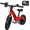 Red, variant on QUIKRA Electric Balance Bike for Kids, 180W Motor, 14-Inch Pneumatic Tires, 3-Speed, Adjustable Seat, up to 9.3mph, Kids Electric Bike for Ages 3-7,Pink