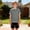 Gray, variant on Eltusu Boys T-Shirts, Casual Pullover Summer Crew Neck Tee with Shorts Sleeve Blue Size 8 T