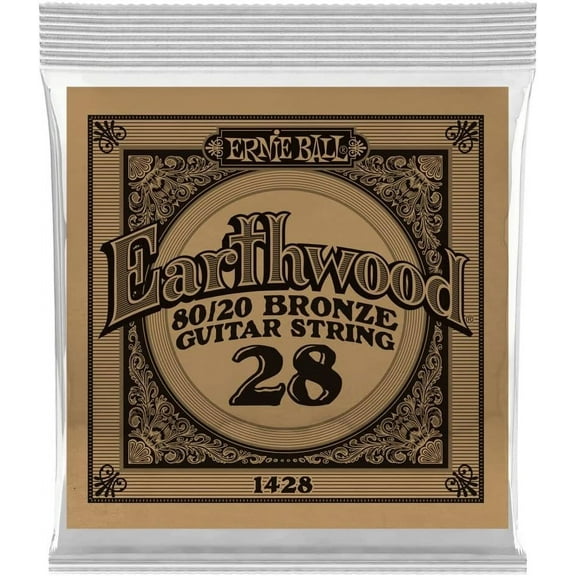 Ernie Ball Acoustic Guitar Strings P01428 Single String