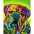thumbnail image 2 of Dean Russo Collection 26x32 Black Ornate Wood Framed with Double Matting Museum Art Print Titled - Hey Bulldog, 2 of 4