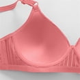 thumbnail image 5 of Gymayou Women Wireless Bra for Elderly Ladies Breathable Full Coverage Support Bra Adjustable Strap 3 Row Back Hook Comfort Lingeries Watermelon Red 42, 5 of 5