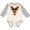 Natural and Heather, variant on Inktastic Cute Girl Reindeer with Buffalo Plaid Bow Boys or Girls Long Sleeve Baby Bodysuit