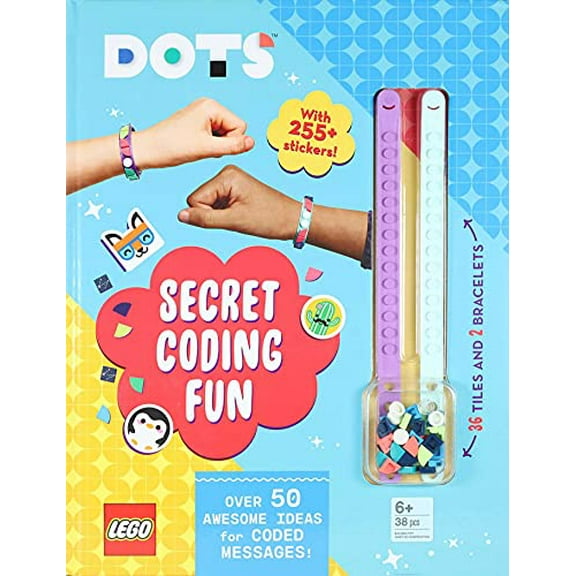 Pre-Owned LEGO DOTS: Secret Coding Fun! Book Plus Hardcover AMEET Publishing