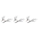 thumbnail image 4 of Speravity Gothic Antlers Deer Horns Hair Hoop  Cosplay Headband Headdress Xmas Type1 NO1, 4 of 6