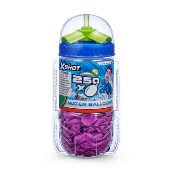 X- Water Warfare 250PK Water Balloons(small) with Easy Refill Connector by ZURU