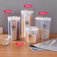 thumbnail image 3 of relayinert Plastic Divided Box Organizer Clear BPA Container Plastic Case Free Storage 3000ml 1Set, 3 of 6