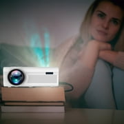 RCA 480P LCD Home Theater Projector - Up to 130 RPJ136, 1.5 LB, White