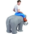 thumbnail image 5 of GOOSH 72 inch Elephant Inflatable Costume, Halloween Blow Up Costumes for Adults Men Women Unisex, Funny Adult Inflatable Costumes for Halloween Party Cosplay, 5 of 6
