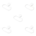 thumbnail image 1 of Billuyoard Toallero montado en la pared Toallero colgante impermeable Anillo de almacenamiento Punch Free Home Office Hotel Titular Suministros Type2 NO2, 1 of 6