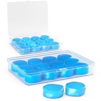 12 Pairs (24 pcs) of Soft Moldable Silicone Earplugs for Kids, Adult, Sleep, Swim - Wax - SNR 27dB