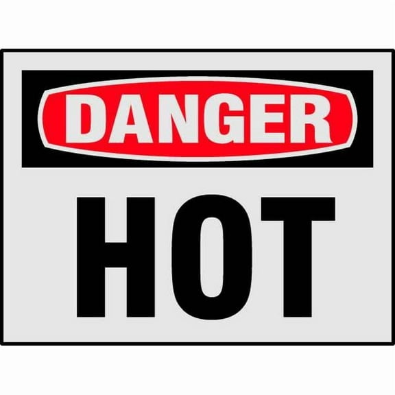 Brady Danger Label,Information,PK8, 21004LS 21004LS