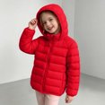 thumbnail image 5 of Luvrsol Girls Box‑Quilted Hooded Puffer Jacket, Zip‑Up Lightweight Kids Cold‑Weather Outerwear 100-160, 5 of 7
