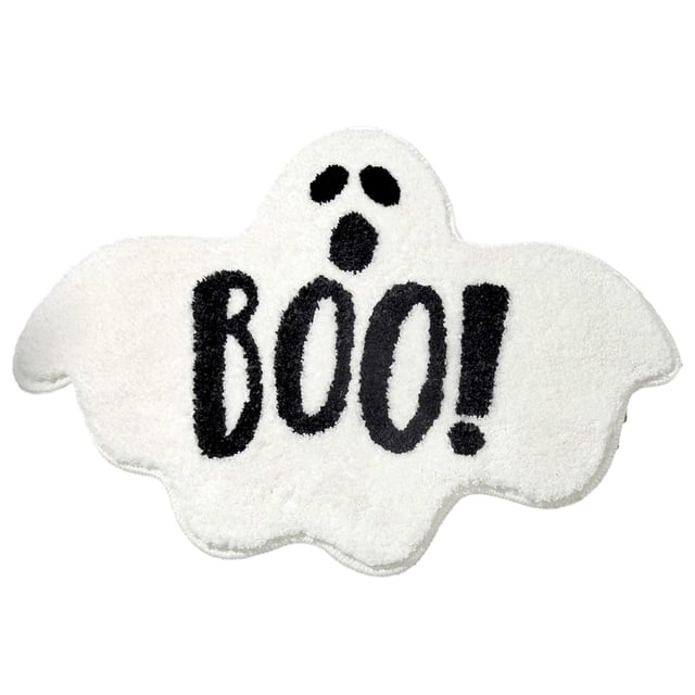 Halloween Front Door Mat Indoor Doormat Pumpkin Design Entrance Rug Farmhouse Style Decorative Mat for Home