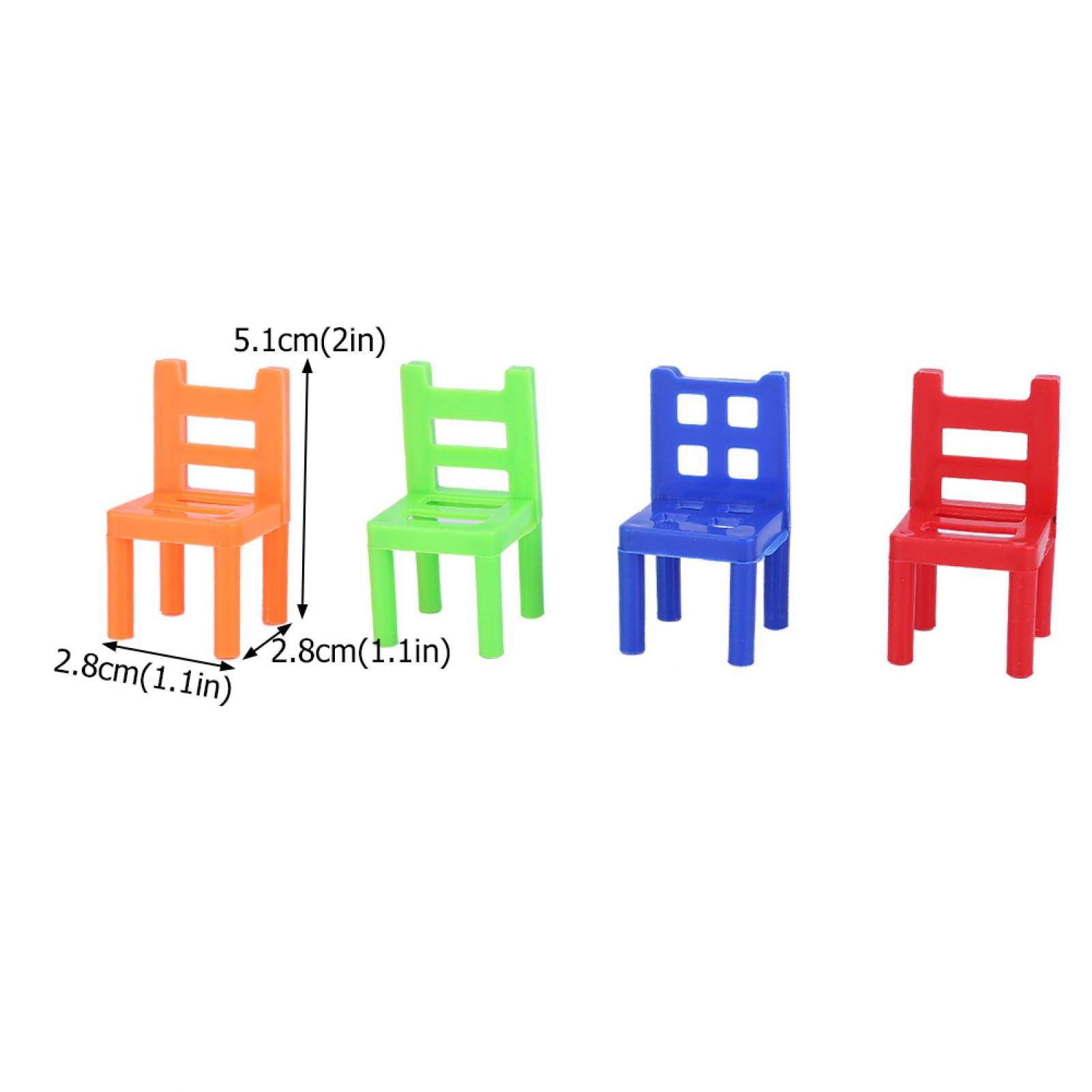Ensemble de table et de chaises en plastique pour enfants, compact