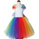 thumbnail image 1 of Vestido tutú de unicornio para niñas, traje de princesa Arco Iris Pastel, conjunto de fiesta de cumpleaños para niños, Navidad, Halloween zhangyuxiang unisex, 1 of 2