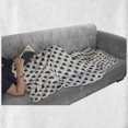 thumbnail image 6 of Christmas Soft Flannel Fleece Throw Blanket, Fir Tree Silhouettes with Stars Noel Themed Woodland Illustration, Cozy Plush for Indoor and Outdoor Use, 70" x 90", Charcoal Grey and Ivory, by Ambesonne, 6 of 6