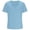Light Blue, variant on QTBIUQ Mens T-Shirt Short Sleeve Deep V Neck Solid Color Waffle Top Beachwear Lightweight Breathable Summer Alternative Khaki