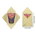 thumbnail image 5 of Paper Flower Bouquets and Greeting Cards,3D Flower Greeting Card,13.58 Inch Bouquet 3D Pop-Up Card for Thank You,Thinking of You,Birthday,Women's Day Gift, 5 of 6