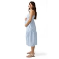 thumbnail image 3 of Ingrid & Isabel For Every Belly Women's Maternity Woven Button Front Dress, Sizes S-XXL, 3 of 8