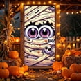 thumbnail image 5 of Dalxymotic Halloween Door Curtain Drapes, Halloween Door Curtains Set, Spooky Holiday Party Background Banners, Halloween Door Curtains Decorative Drape for Door, Window, Wall, 5 of 6