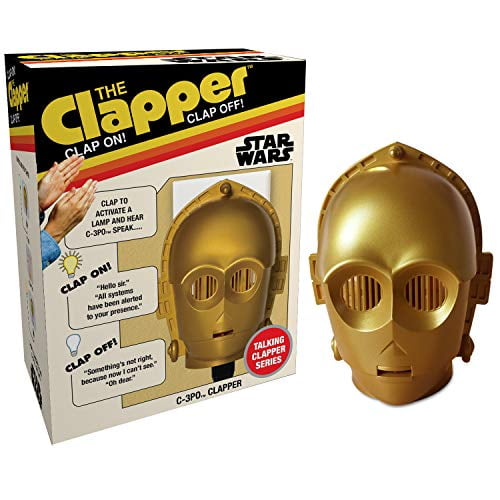 Clapper The Star Wars C-3PO in Retro Box Wireless Sound Activated Light Switch - Walmart.com
