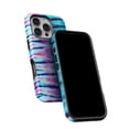 thumbnail image 5 of DesignSkinz Scratch-Resistant Hard Slim Case Compatible with iPhone 16 Plus (Compatible with MagSafe) - Vivid Blue Washed Tie Dye V1, 5 of 9