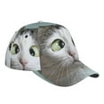 thumbnail image 3 of Daiia Funny Cat Baseball Cap Men Women Classic Adjustable For Running Workout And Outdoor Activitie All Season Dad Hat Gift, 3 of 9
