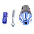 thumbnail image 3 of Universal Motorcycle Motorbike CNC Frame Slider Falling Crash Protector Blue, 3 of 8