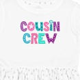 thumbnail image 4 of Inktastic Cousin Crew Cute Family Girls Toddler Dress, 4 of 5
