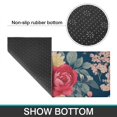 thumbnail image 6 of Pioneer Flower Floral Print Pattern Kitchen Rugs Sets Of 2,Anti Fatigue Kitchen Mat Rugs Non Slip Washable,Decorative Kitchen Floor Mats for Kitchen,Sink,Laundry,17"x30"+17"x47", 6 of 7