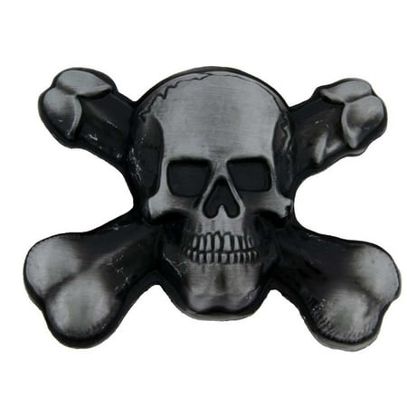 Skull Skeleton Crossbones Belt Buckle Tattoo Gothic Halloween Costume Dress (Best Skull Tattoo Designs)