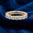 thumbnail image 3 of Pompeii 3 1/2 ct Diamond Eternity Ring 14k Yellow Gold (I/J,I1), 3 of 4