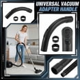 thumbnail image 1 of NAOJIE Universal Vacuum Cleaner Hose Handle Adapter,Durable Curved Hose Accessory,Compatible with Multiple Vacuum Cleaners for Shop Vac Attachment, 1 of 6