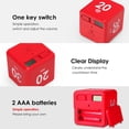 thumbnail image 6 of Cube Countdown Timer Students Time Management Artifact To Do The Problem Self Discipline Alarm Clock Timing Kitchen Reminder Smart Home Phone Holder Smart Home Phone Holder for Car Smart Home Smart, 6 of 8