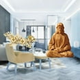 thumbnail image 2 of 2 Pieces Sacred Heart Statue Jesus Figure Metal Wall Art Nordic Iron Design for Home Office Living Room Decoration, 2 of 8