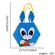 thumbnail image 2 of Bolsa de regalo de conejito de Pascua | Cesta de tela para hacer tú mismo | Saco de dulces de Pascua reutilizable | Accesorio para fiestas infantiles | Porta huevos de Pascua | Cesta de regalo para c, 2 of 2