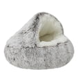thumbnail image 2 of Tuvgenk Cozy Dog Bed Soft Washable Indoor Home Cat Bed Warming Coffee Warm Dog Kennel, 2 of 4