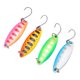thumbnail image 2 of Señuelo De Metal De Un Solo Gancho, Cebo De Cuchara De Cobre Superficie Curva Acuminada 4 Piezas Coloridas Para Pesca Nocturna OTVIAP Single Hook Metal Lure, 2 of 8