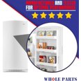 thumbnail image 2 of Whole Parts Refrigerator/Freezer Door Seal Gasket (White) Part# WP4-65151-001 - Replacement & Compatible with Some Amana, Maytag, Crosley and Whirlpool Refrigerators, 2 of 7
