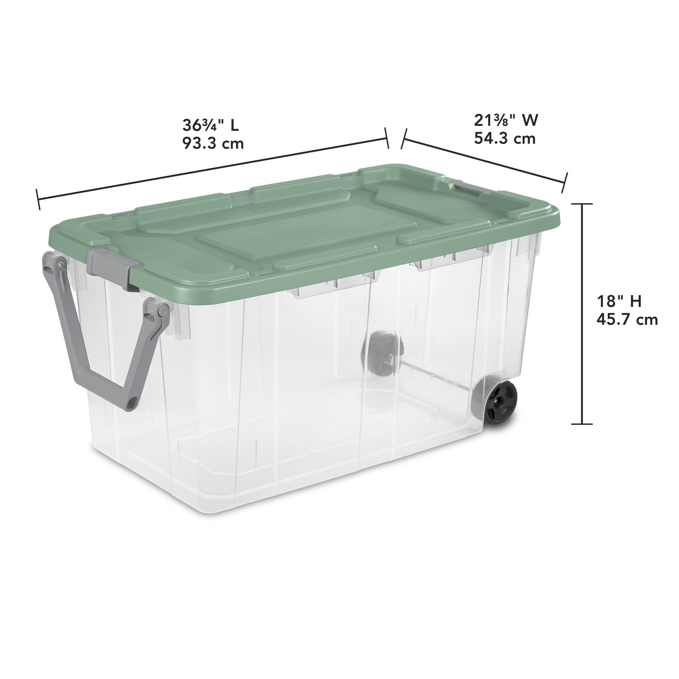 【新品】RAIN OR SHINE SOFT CONTANER L 40L 2 pack) Sterilite 40 Quart EZ Carry Plastic Storage Bin