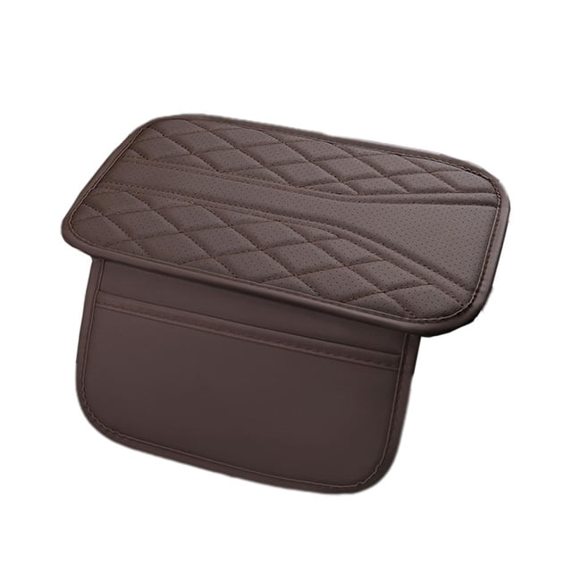Feltree Boîte d'Accoudoir de Voiture avec Rembourrage Élevé au Milieu Boîte d'Accoudoir de Voiture Housse de Protection Support de Coude Sac de Rangement