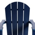 thumbnail image 5 of WestinTrends Malibu Outdoor Patio Porch Rocking Adirondack Chair (Set of 2), Navy Blue, 5 of 17