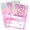Pink 13Th, variant on 9Th Birthday Invitation Cards, Holographic Balloons Double-Sided Fill In Style Birthday Invites With Envelopes, Glitter Purple 9 Years Old Invitations For Girls, Teen, Party Favor & Supplies - A16