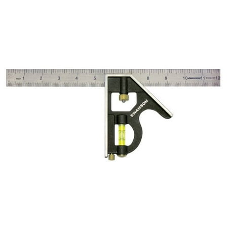 Swanson Tool - TC132 12-InchWalmartbo Square (Cast Zinc Body, Stainless Steel Blade and Brass Bolt), Die-cast zinc body By Swanson Tool