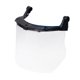 thumbnail image 1 of Máscara protectora facial completa, reutilizable y giratoria de , ideal para trabajos de construcción, cascos y carpintería., 1 of 9