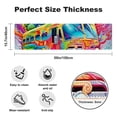 thumbnail image 2 of Graffiti Kitchen Runner Rug Rectangular 15.7"x59" Washable Absorbent - Kitchen Rugs Runner Rugs, 2 of 6